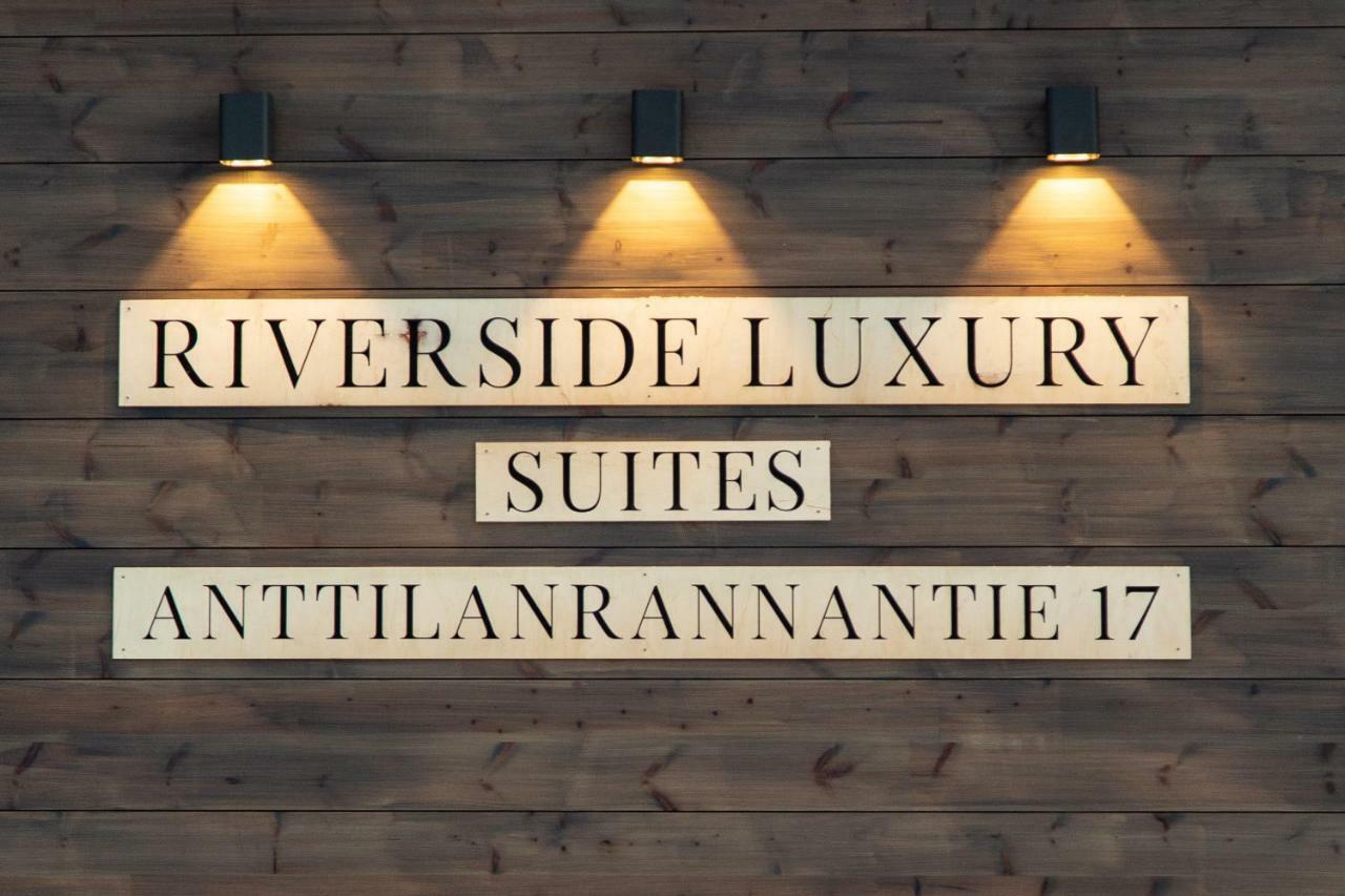 Riverside Luxury Suites Rovaniemi Esterno foto